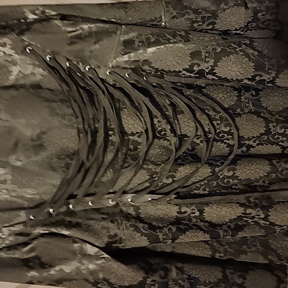 Hearts and Roses brocade coat/jacket plus size! - Picture 3 of 8